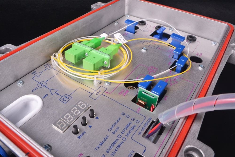 catv 4 port  outdoor optical receiver