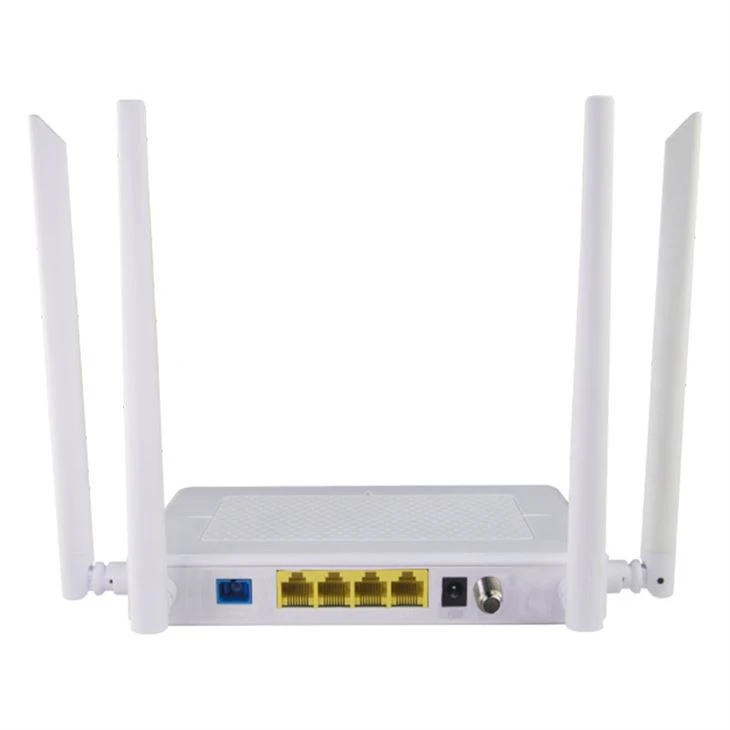4GE أحادي الألياف CATV ثنائي النطاق ONT